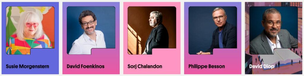 Les auteurs et invités attendus