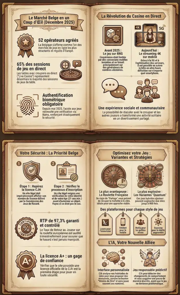 Meilleur roulette casino belge