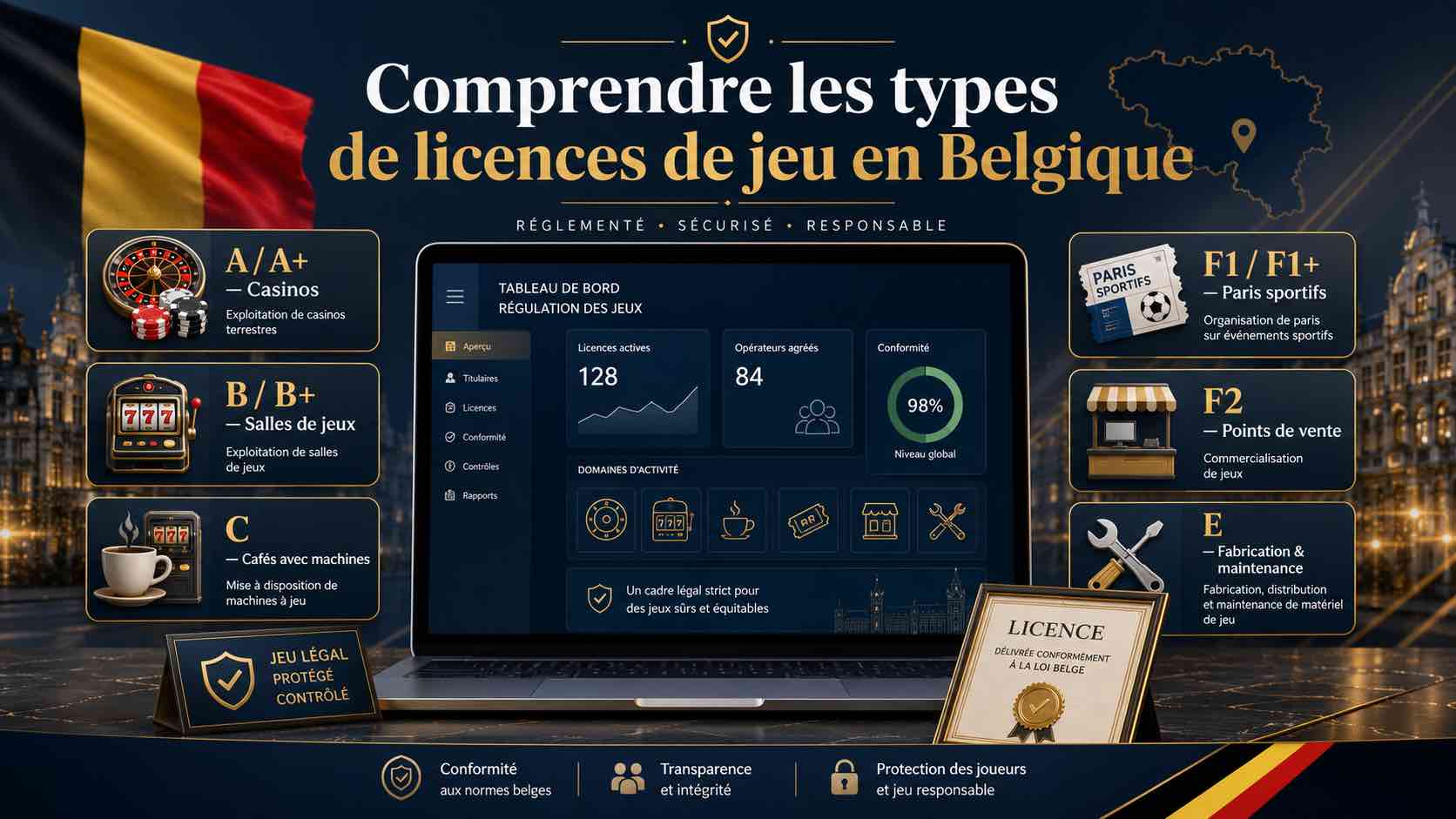 Comprendre les types de licences de jeu